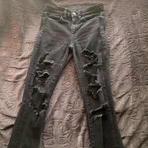 american eagle jeans size 0